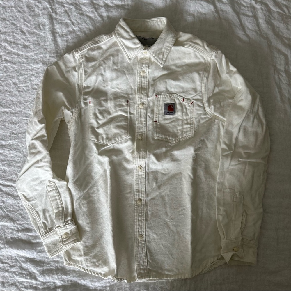 Carhartt ivory shirt